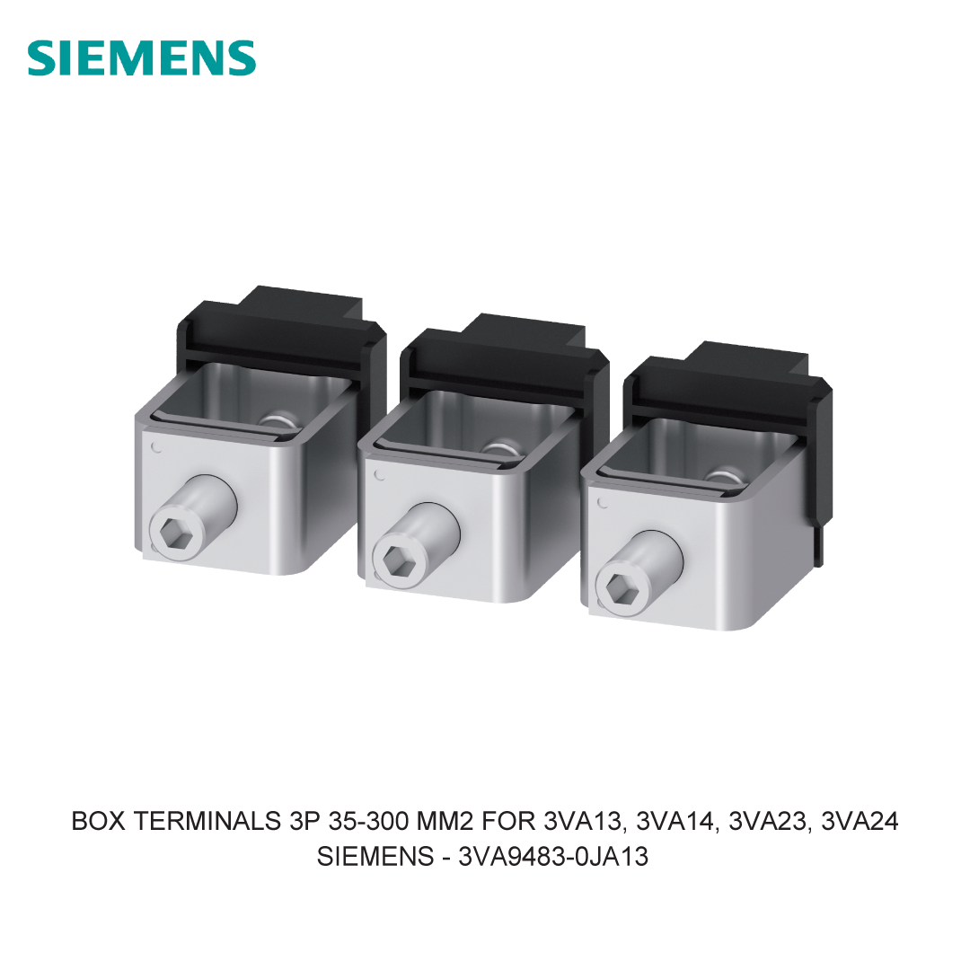 BOX TERMINALS 3P 35-300 MM2 FOR 3VA13, 3VA14, 3VA23, 3VA24