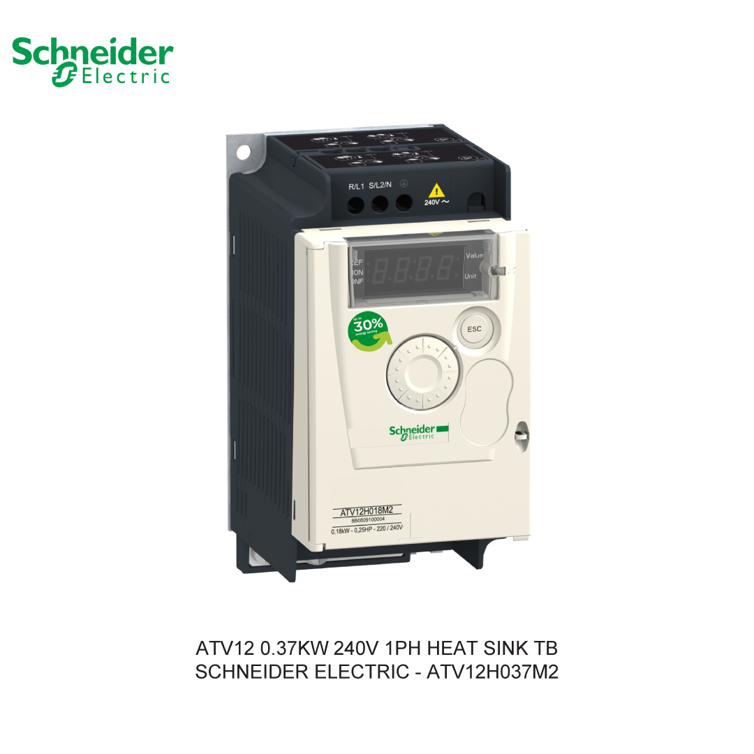 ATV12 0.37KW 240V 1PH HEAT SINK TB