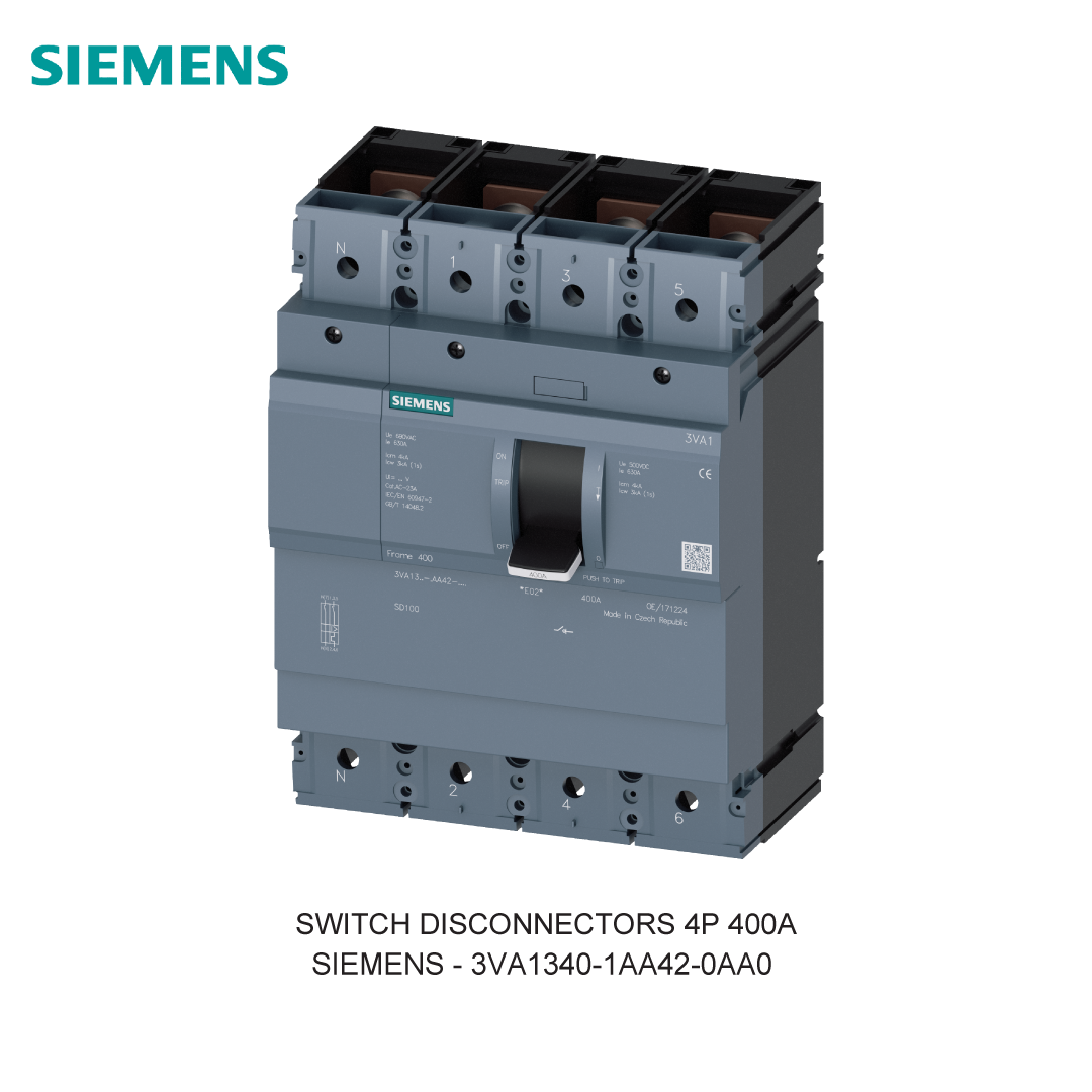 SWITCH DISCONNECTORS 4P 400A
