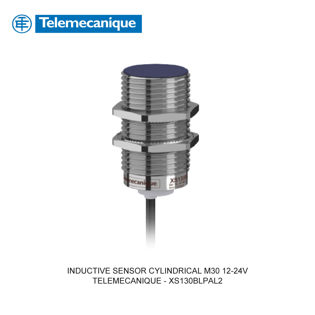 INDUCTIVE SENSOR CYLINDRICAL M30 12-24V