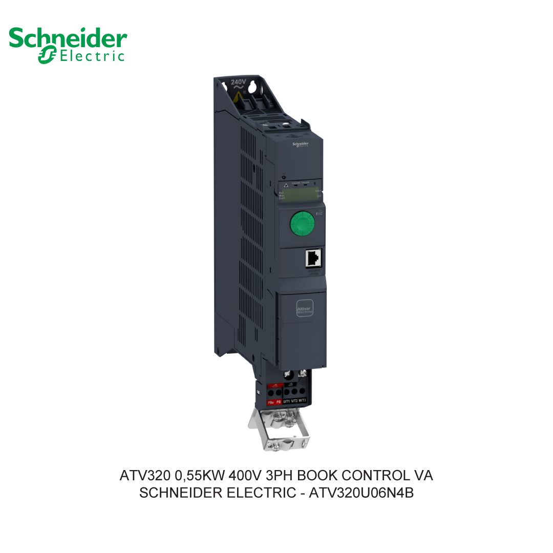 ATV320 0,55KW 400V 3PH BOOK CONTROL VA