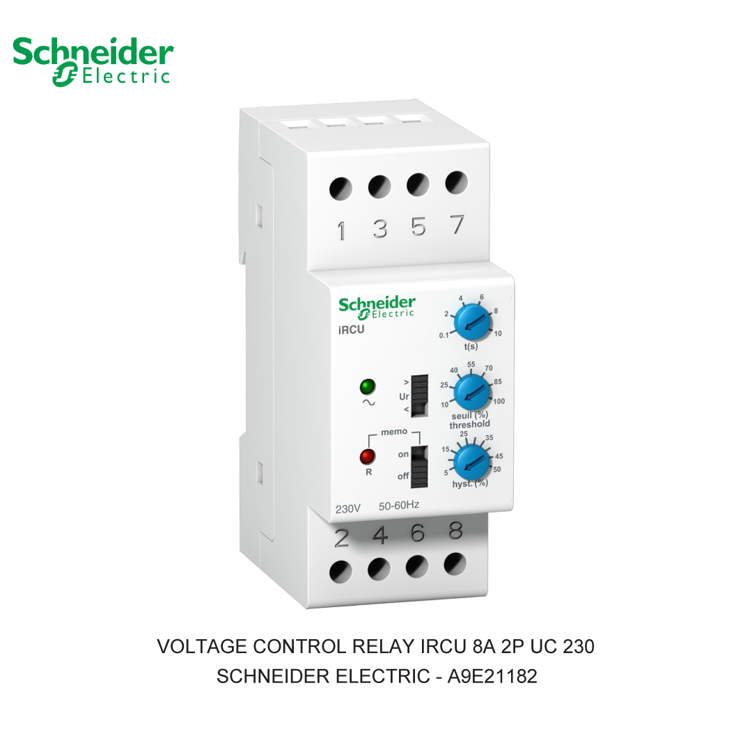 VOLTAGE CONTROL RELAY IRCU 8A 2P UC 230