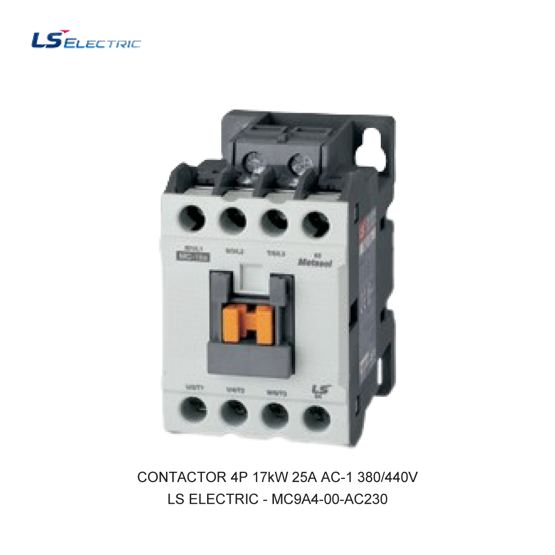 CONTACTOR 4P 17kW 25A AC-1 380/440V