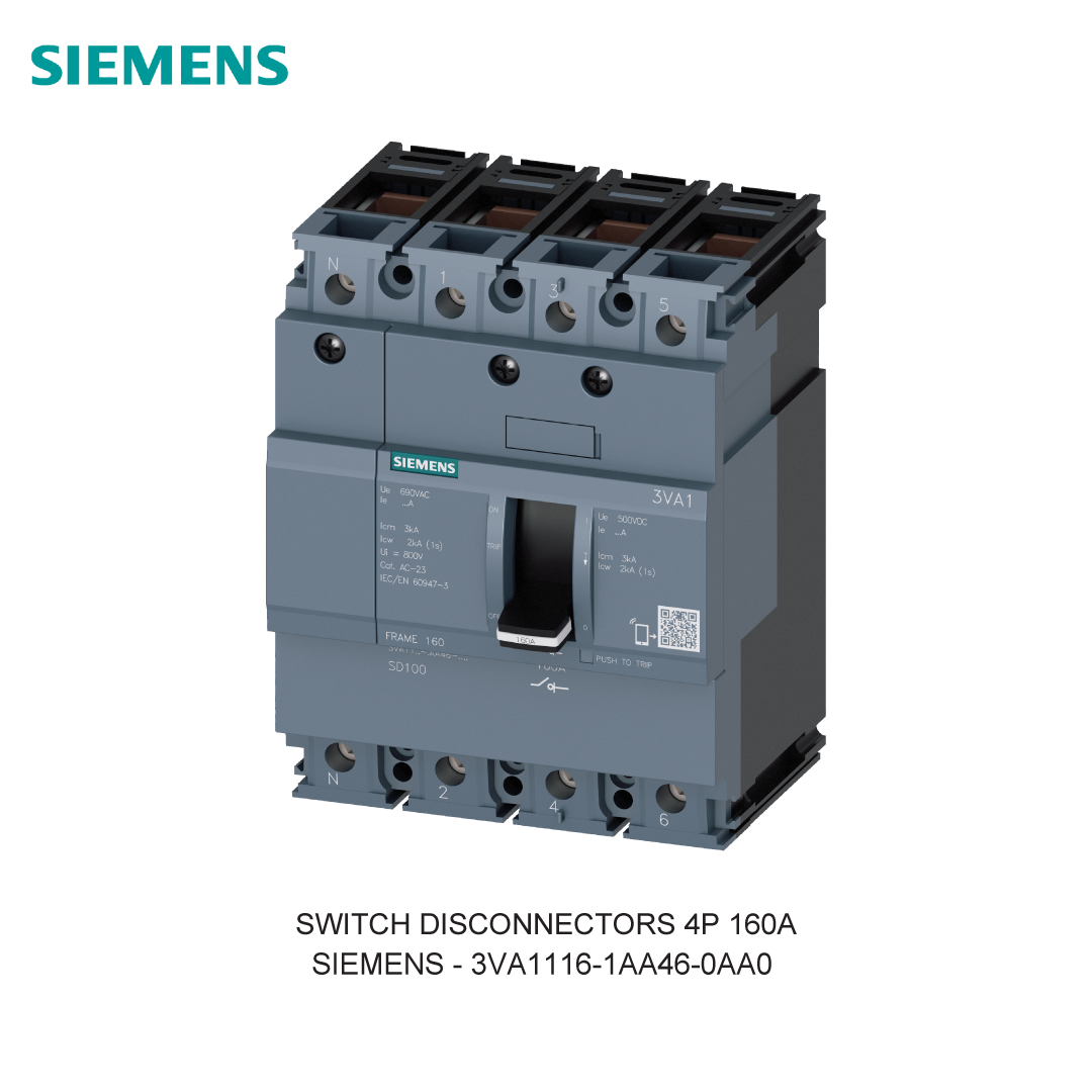 SWITCH DISCONNECTORS 4P 160A