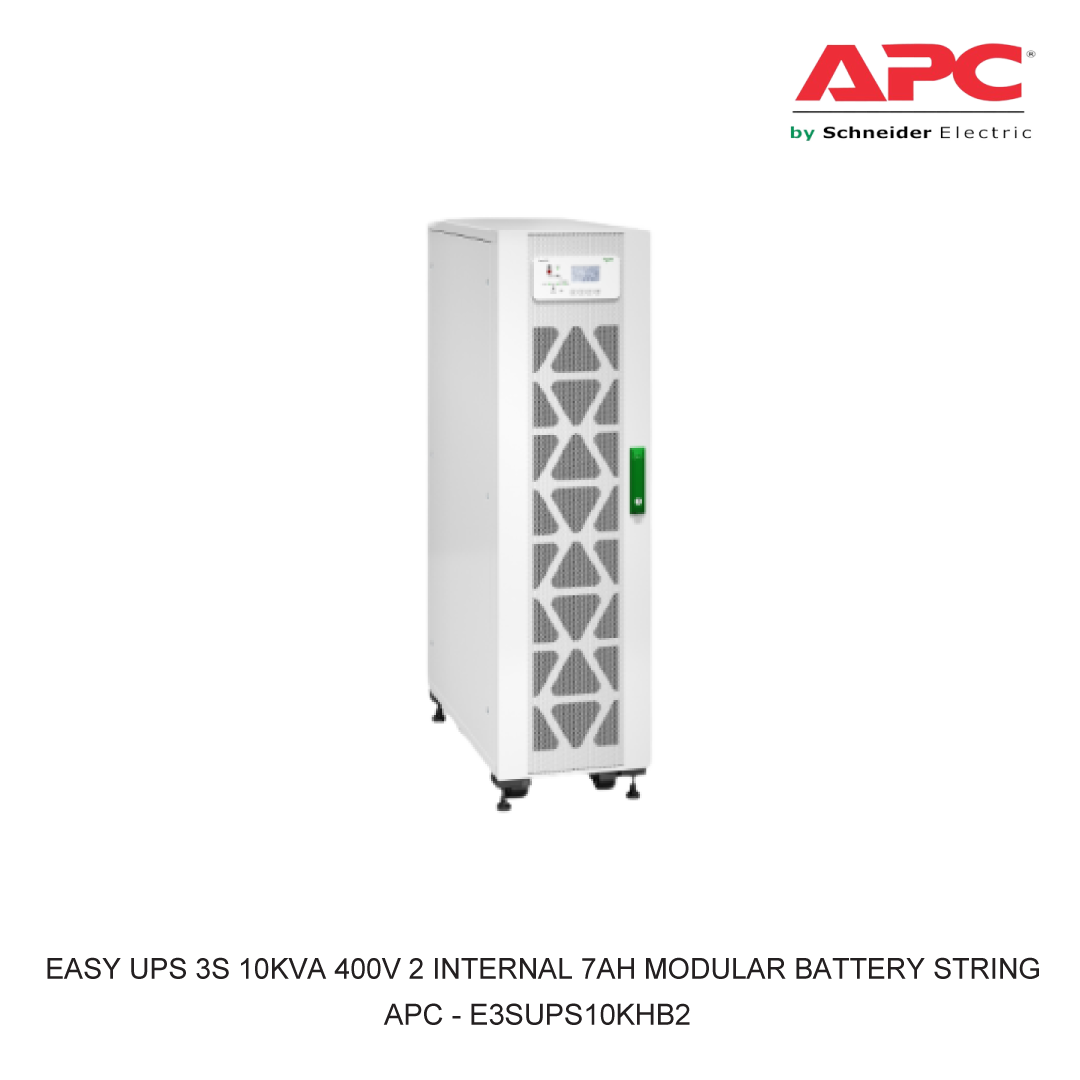 EASY UPS 3S 10KVA 400V 2 INTERNAL 7AH MODULAR BATTERY STRING