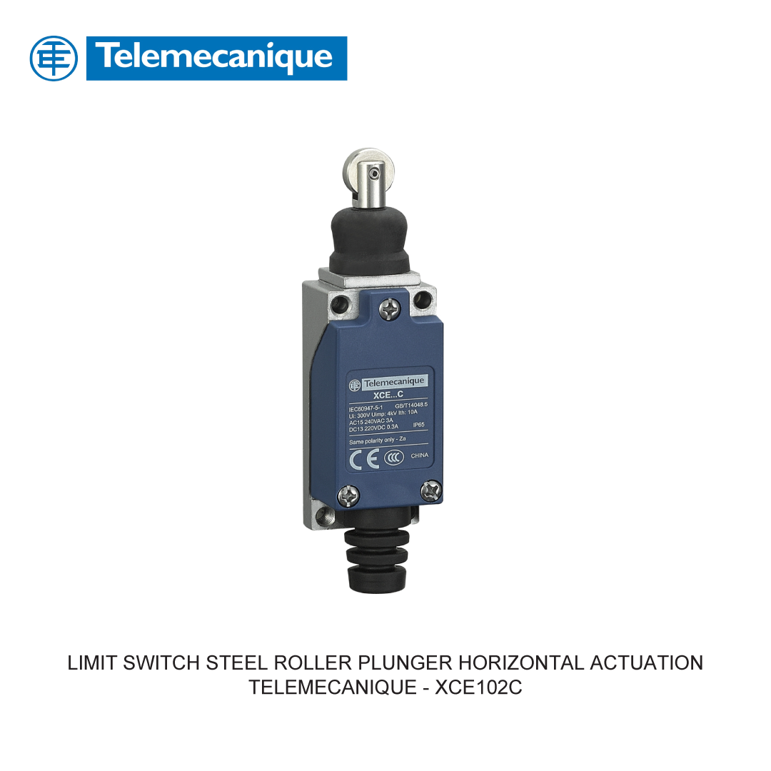 LIMIT SWITCH STEEL ROLLER PLUNGER HORIZONTAL ACTUATION