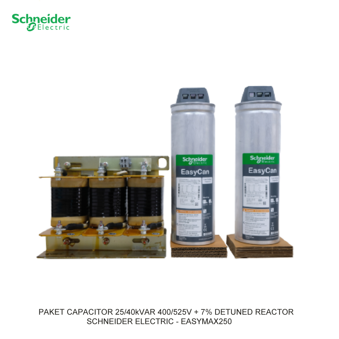 PACKAGE CAPACITOR 25/40kVAR 400/525V + 7% DETUNED REACTOR