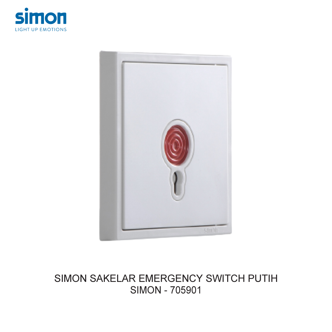 SIMON i7 EMERGENCY SWITCH MODULE WHITE