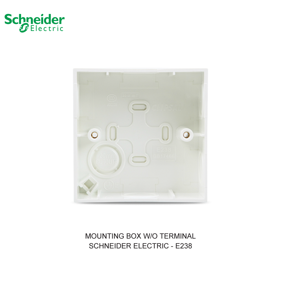 MOUNTING BOX W/O TERMINAL