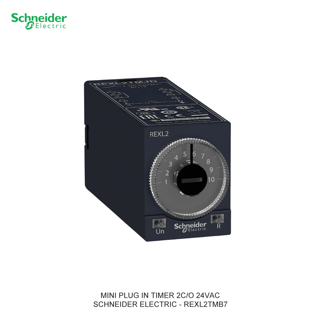 MINI PLUG IN TIMER 2C/O 24VAC SCHNEIDER ELECTRIC