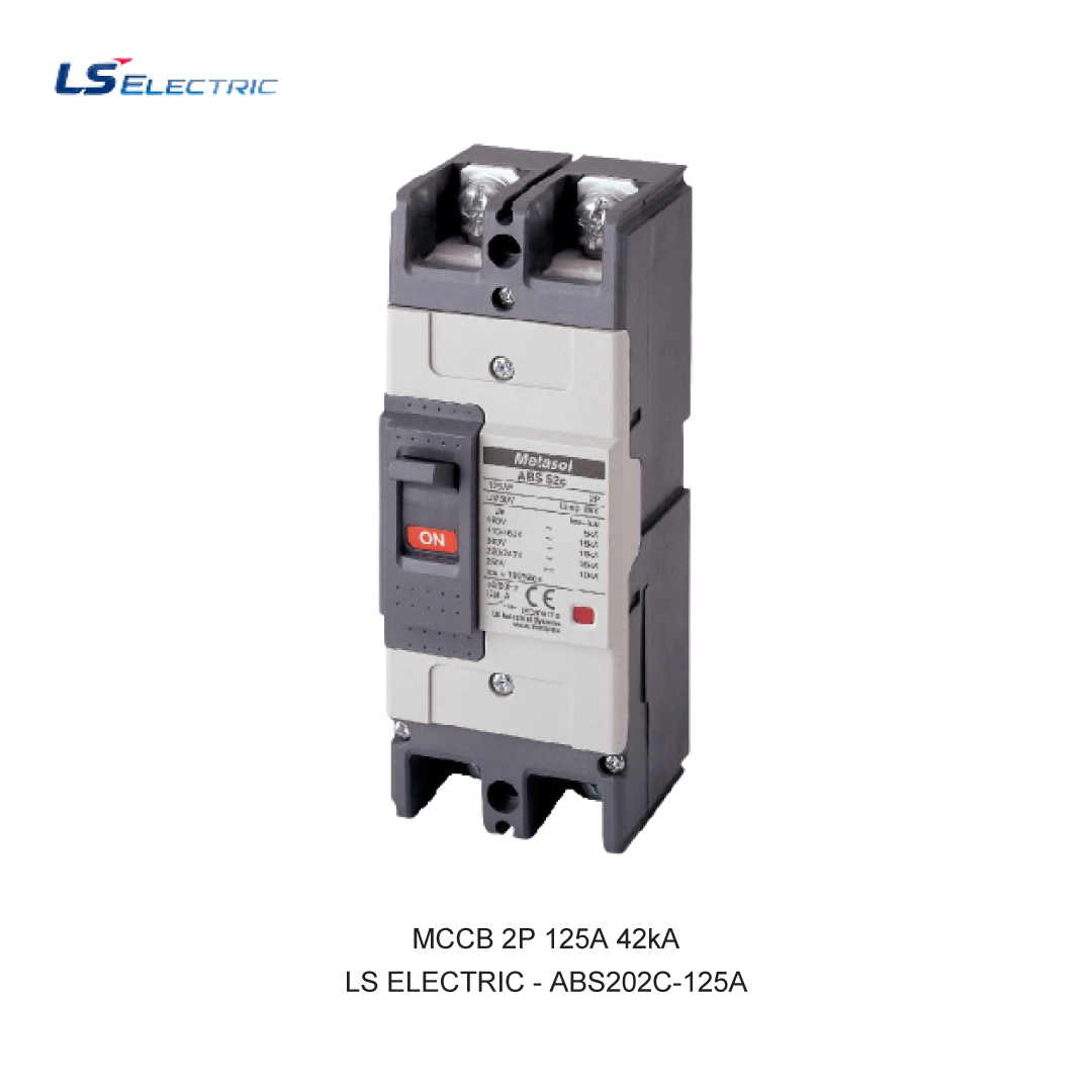 MCCB 2P 125A 42kA
