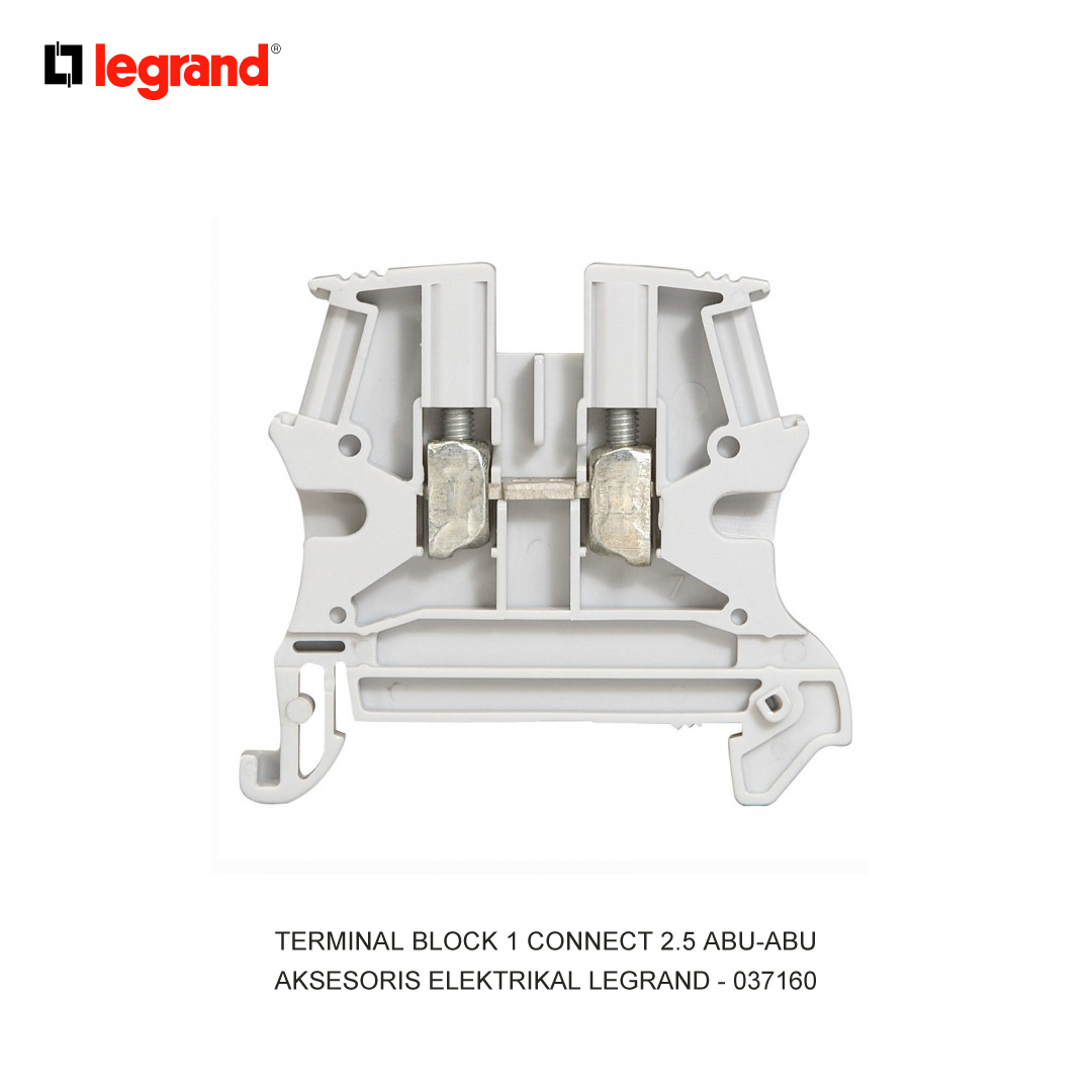 TERMINAL BLOCK 1 CONNECT 2.5 GREY