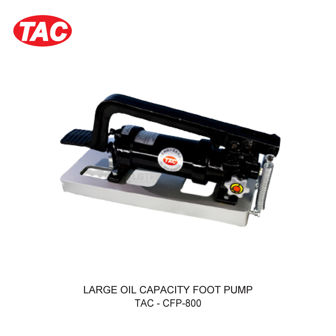 LARGE OIL CAPACITY FOOT PUMP