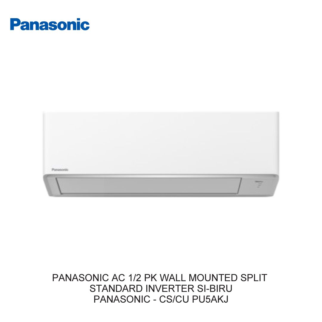 PANASONIC AC 1/2 PK WALL MOUNTED SPLIT STANDARD INVERTER SI-BIRU