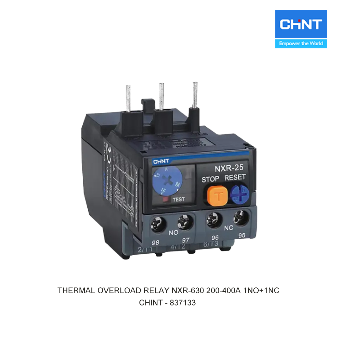 RELAY THERMAL BEBAN LEBIH NXR-630 200-400A 1NO+1NC