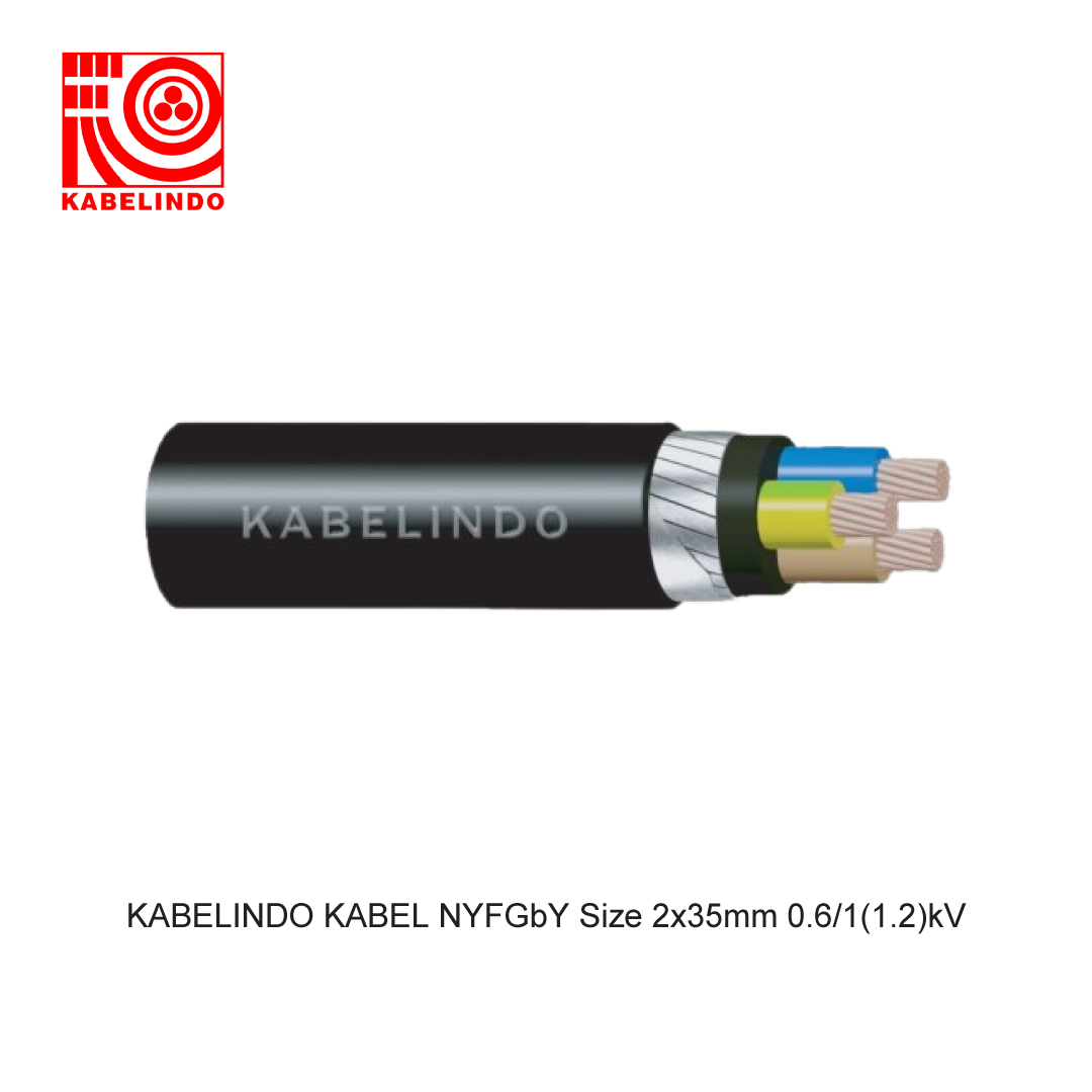 KABELINDO CABLE NYFGbY Size 2x35mm 0.6/1(1.2)kV