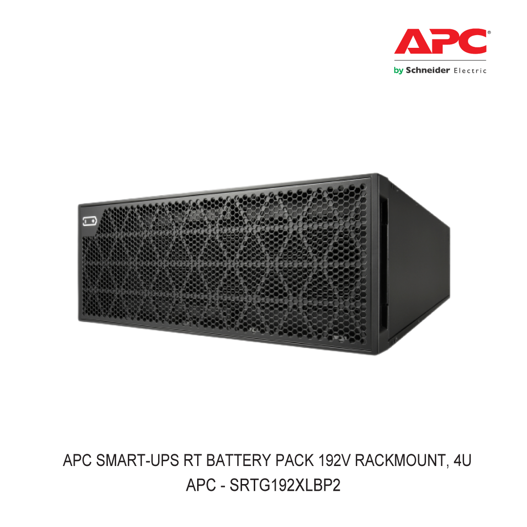 APC SMART-UPS RT BATTERY PACK 192V RACKMOUNT, 4U