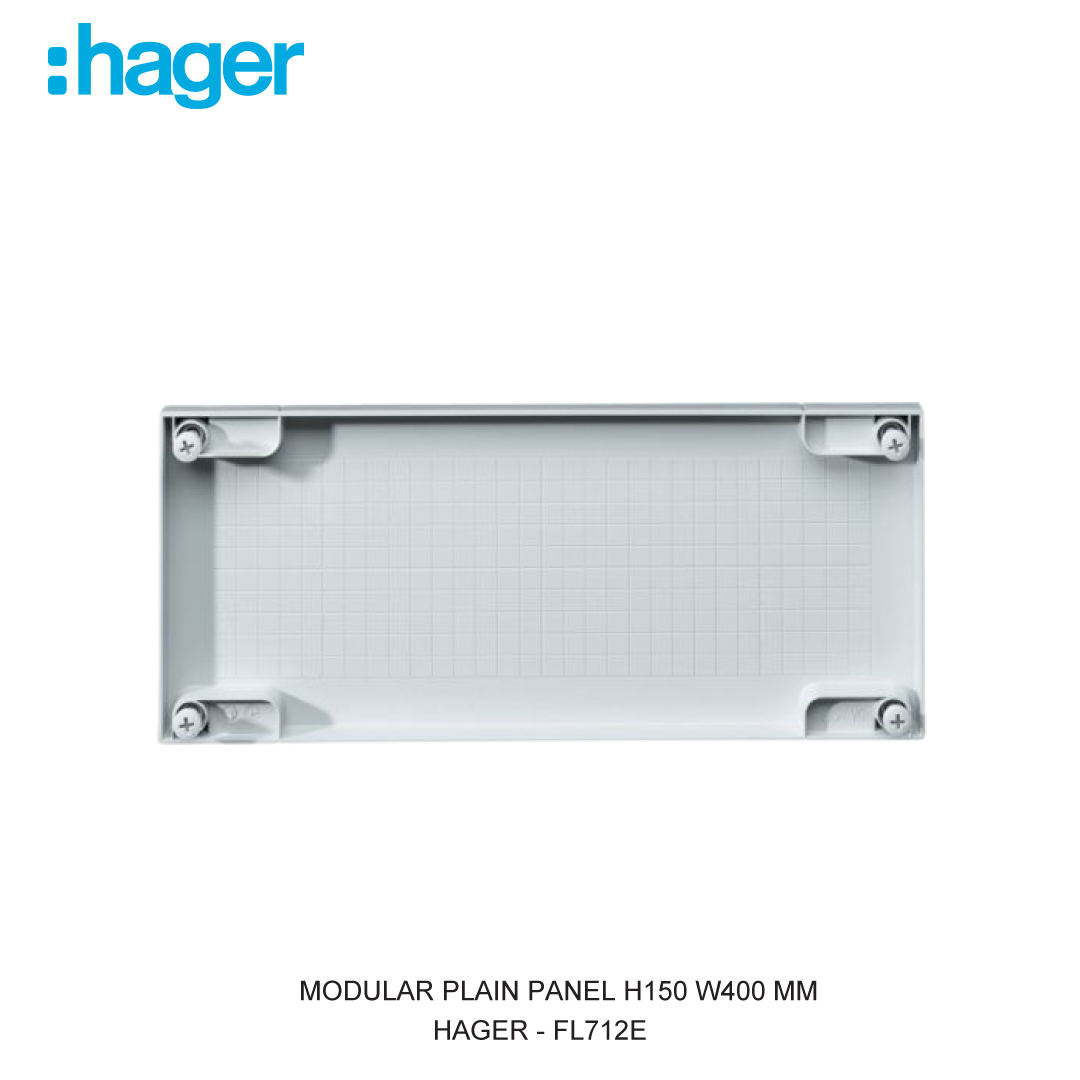 MODULAR PLAIN PANEL H150 W400 MM