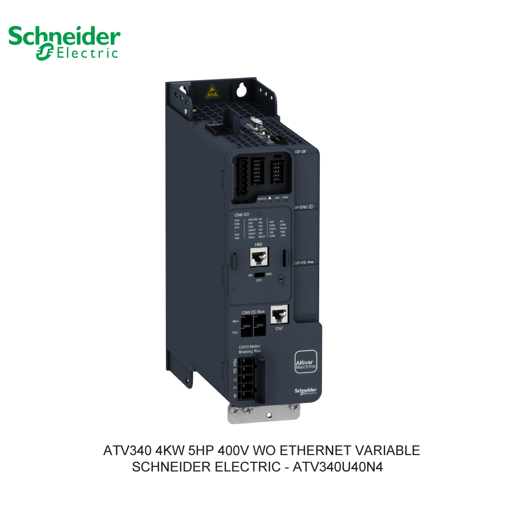 ATV340 4KW 5HP 400V WO ETHERNET VARIABLE