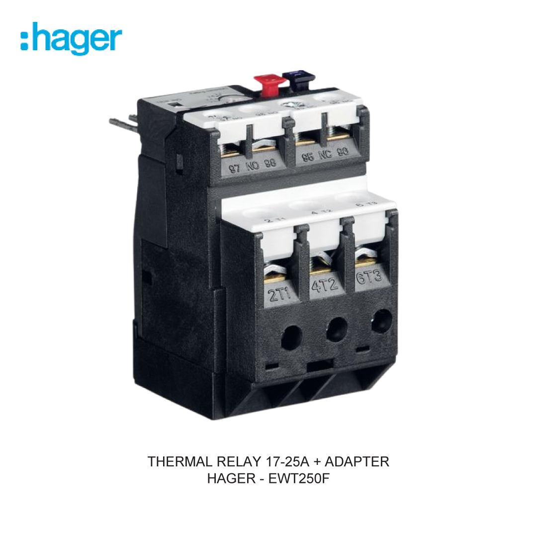 THERMAL RELAY 17-25A + ADAPTER