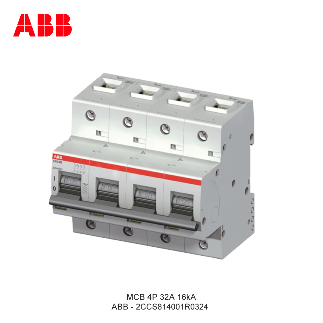 MCB 4P 32A 16kA KURVA C