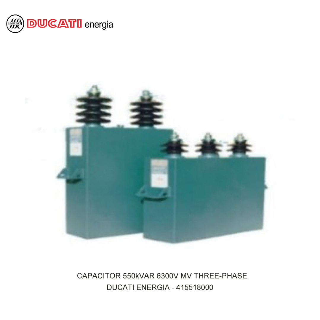 CAPACITOR 550kVAR 6300V MV THREE-PHASE