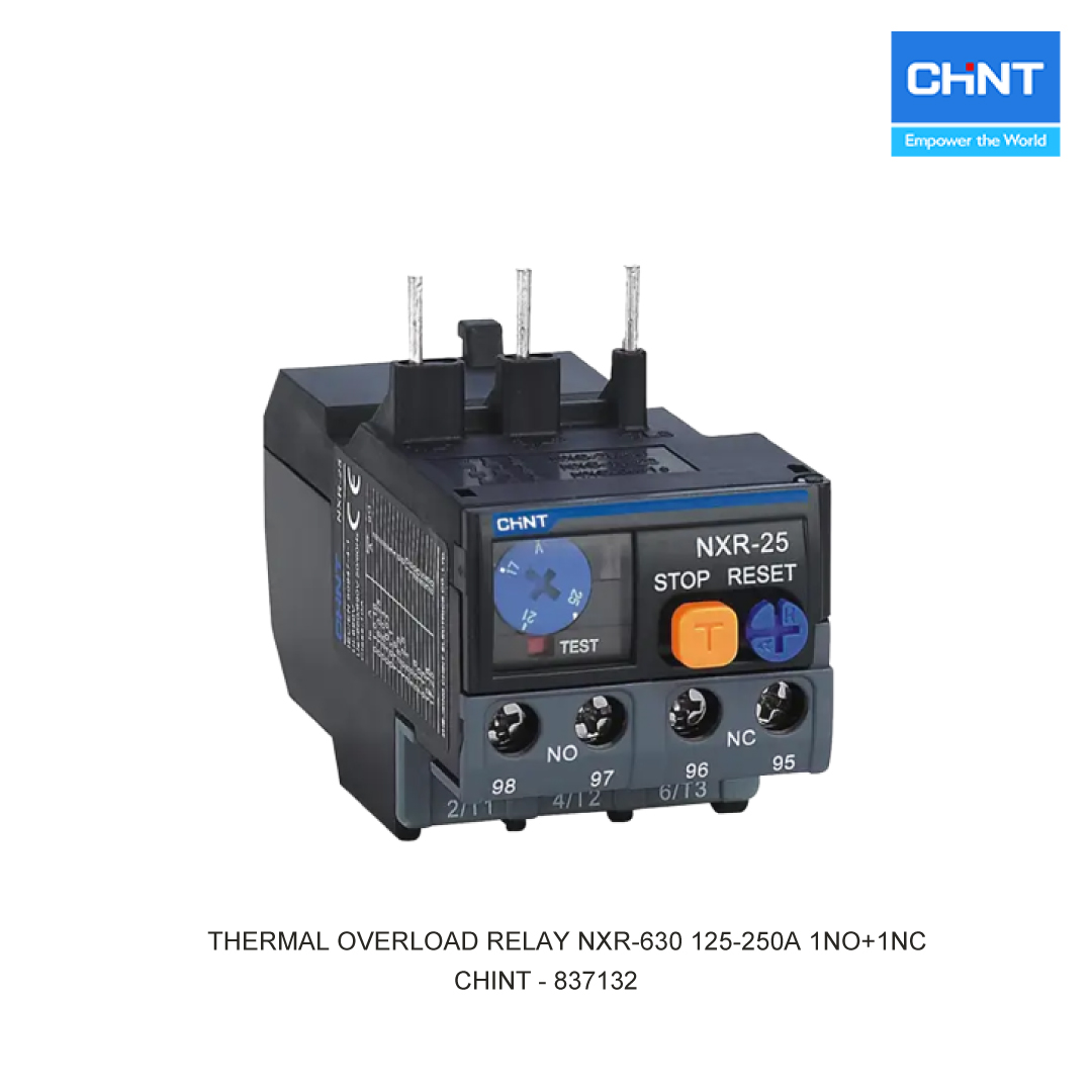 RELAY THERMAL BEBAN LEBIH NXR-630 125-250A 1NO+1NC