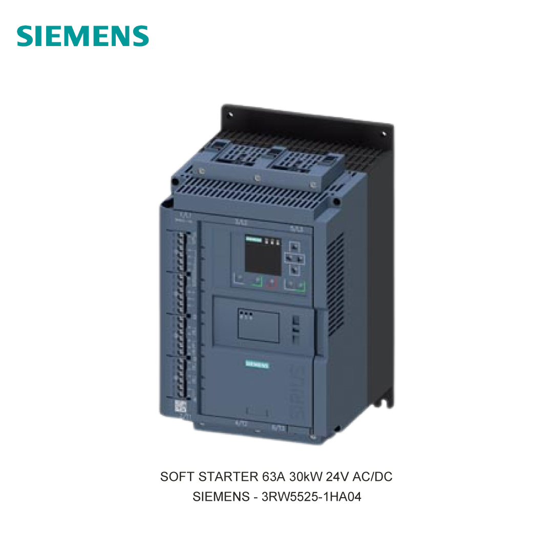 SOFT STARTER 63A 30kW 24V AC/DC