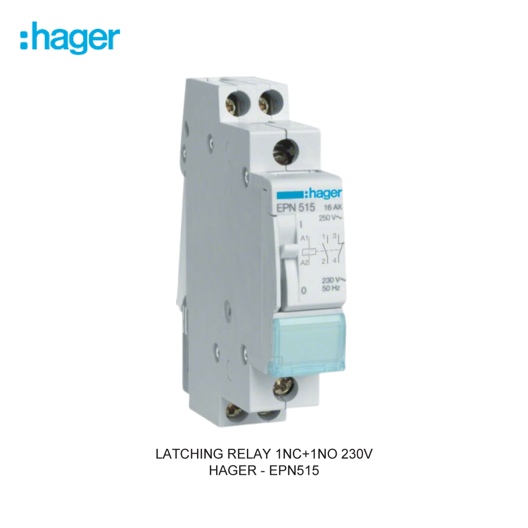 LATCHING RELAY 1NC+1NO 230V
