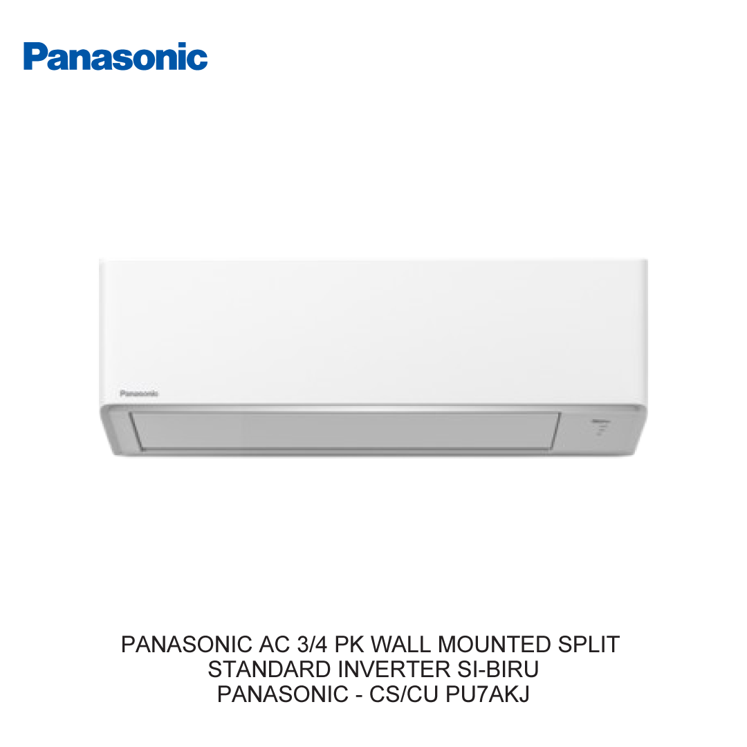 PANASONIC AC 3/4 PK WALL MOUNTED SPLIT STANDARD INVERTER SI-BIRU