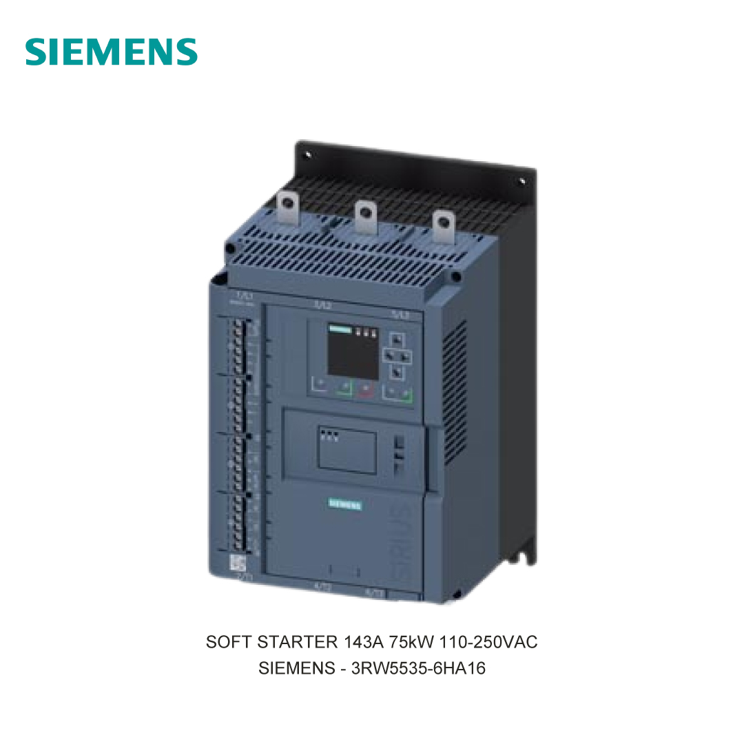 SOFT STARTER 143A 75kW 110-250VAC