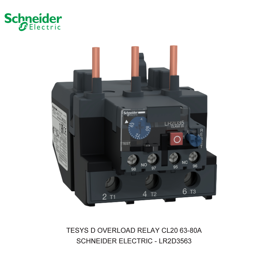 TESYS D OVERLOAD RELAY CL20 63-80A