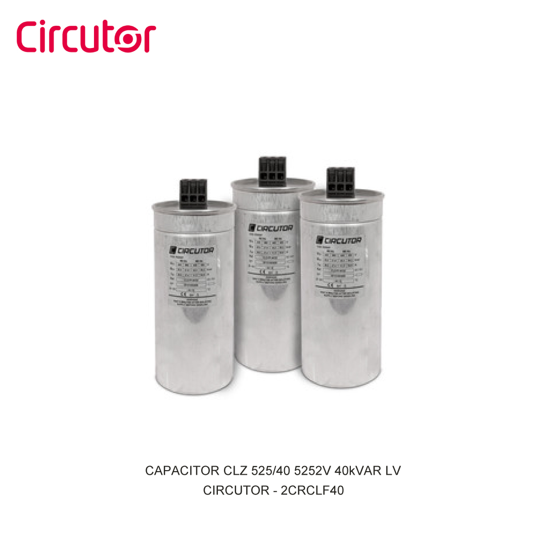 CAPACITOR CLZ 525/40 5252V 40kVAR LV