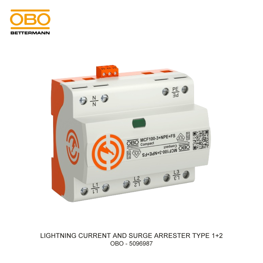 LIGHTNING CURRENT AND SURGE ARRESTER TYPE 1+2