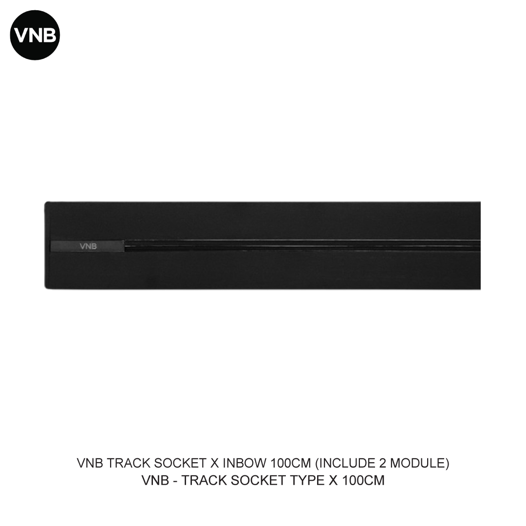 VNB TRACK SOCKET X INBOW 100CM (INCLUDE 2 MODULE)