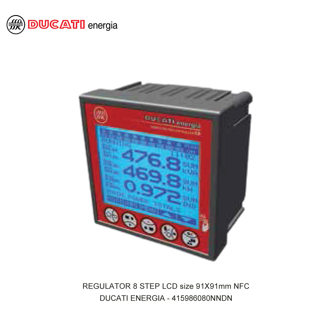 REGULATOR 8 STEP LCD size 91X91mm NFC