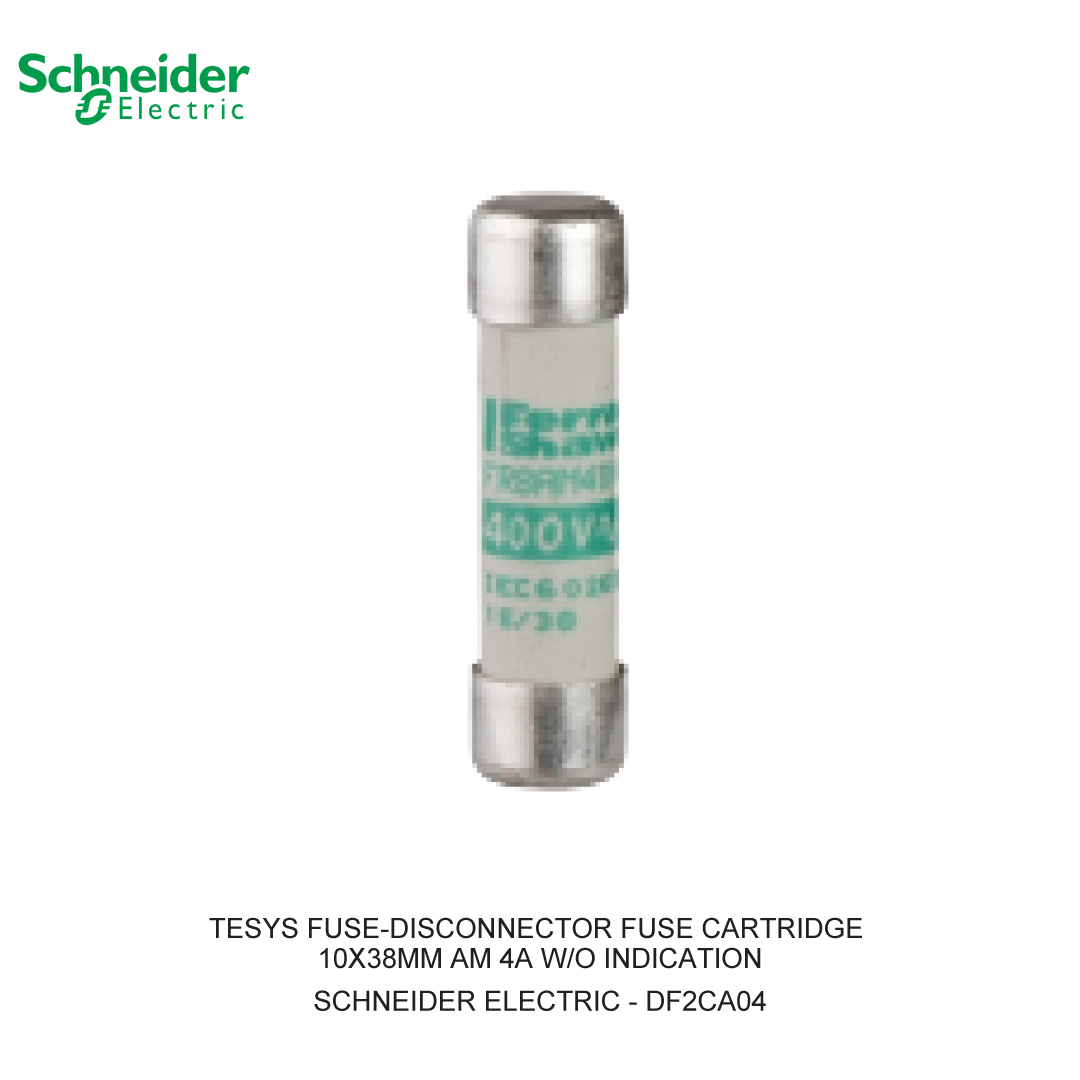 TESYS FUSE-DISCONNECTOR FUSE CARTRIDGE 10X38MM AM 4A W/O INDICATION (1 BOX = 10 PCS)