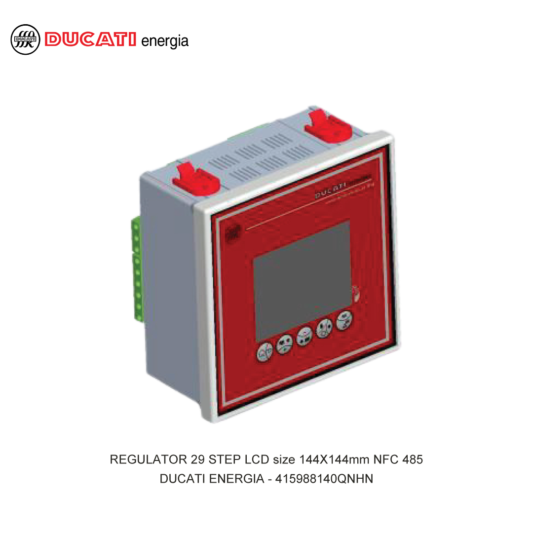 REGULATOR 29 STEP LCD size 144X144mm NFC 485