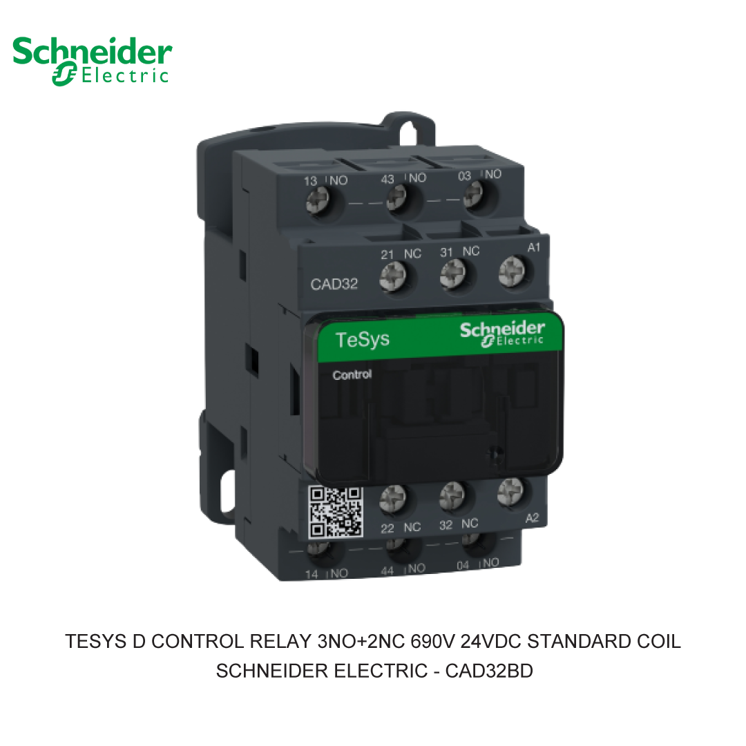 TESYS D CONTROL RELAY 3NO+2NC 690V 24VDC STANDARD COIL