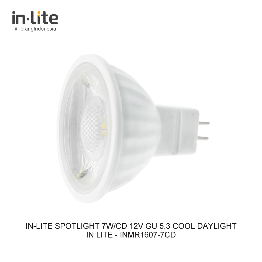 IN-LITE SPOTLIGHT 7W/CD 12V GU 5,3