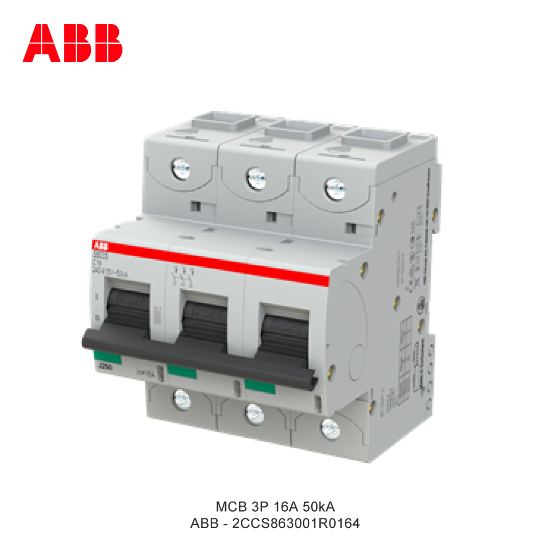MCB 3P 16A 50kA CURVA C