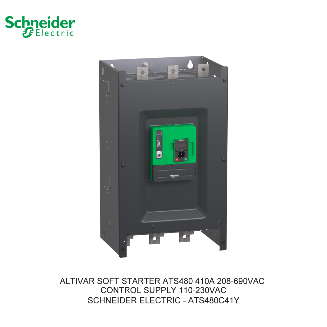 ALTIVAR SOFT STARTER ATS480 410A 208-690VAC CONTROL SUPPLY 110-230VAC