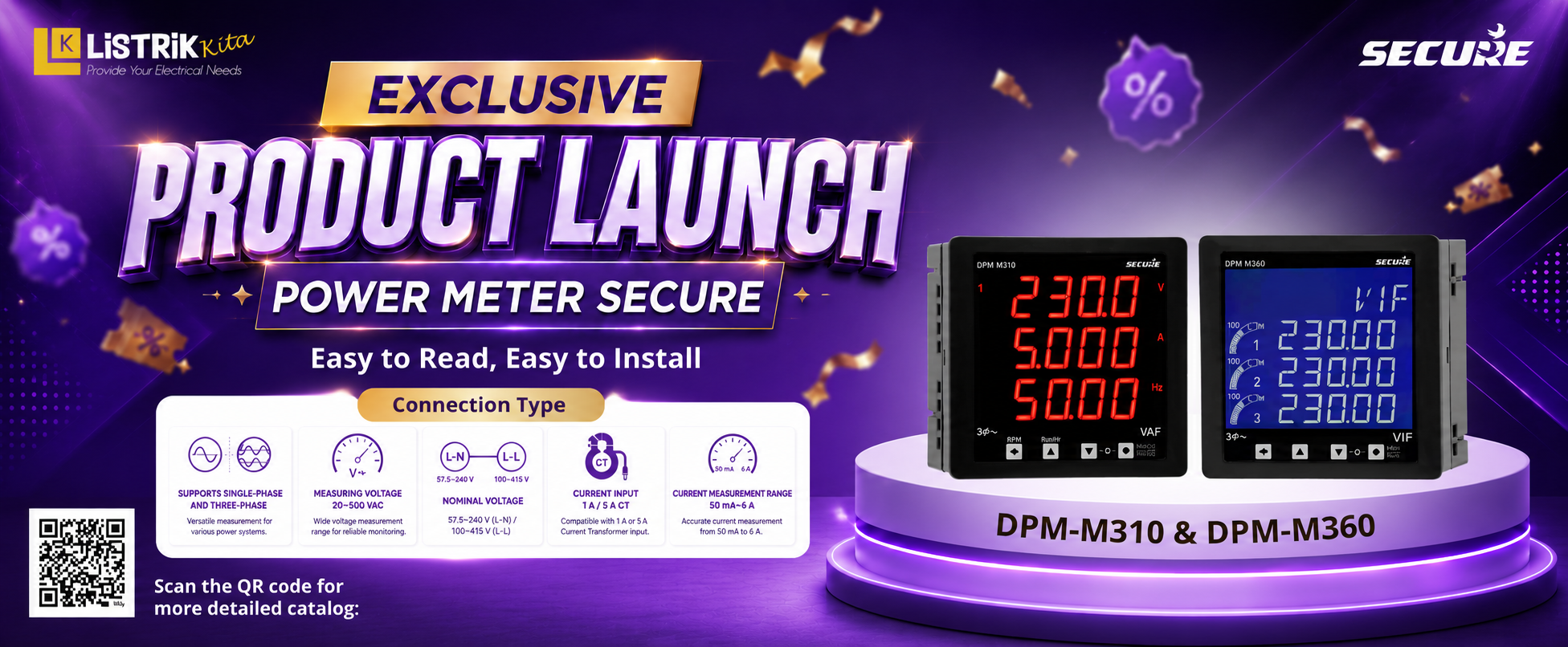 Secure Power Meter Product Launch | Easy Installation