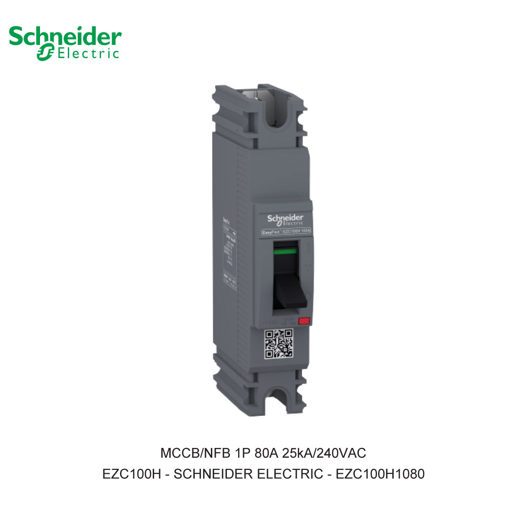 MCCB/NFB 1P 80A 25KA/240VAC