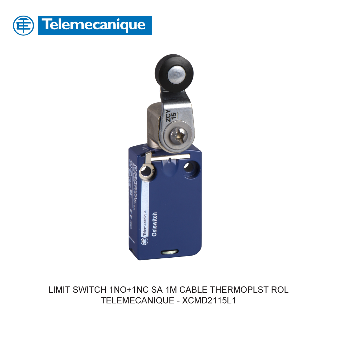 LIMIT SWITCH 1NO+1NC SA 1M CABLE THERMOPLST ROL