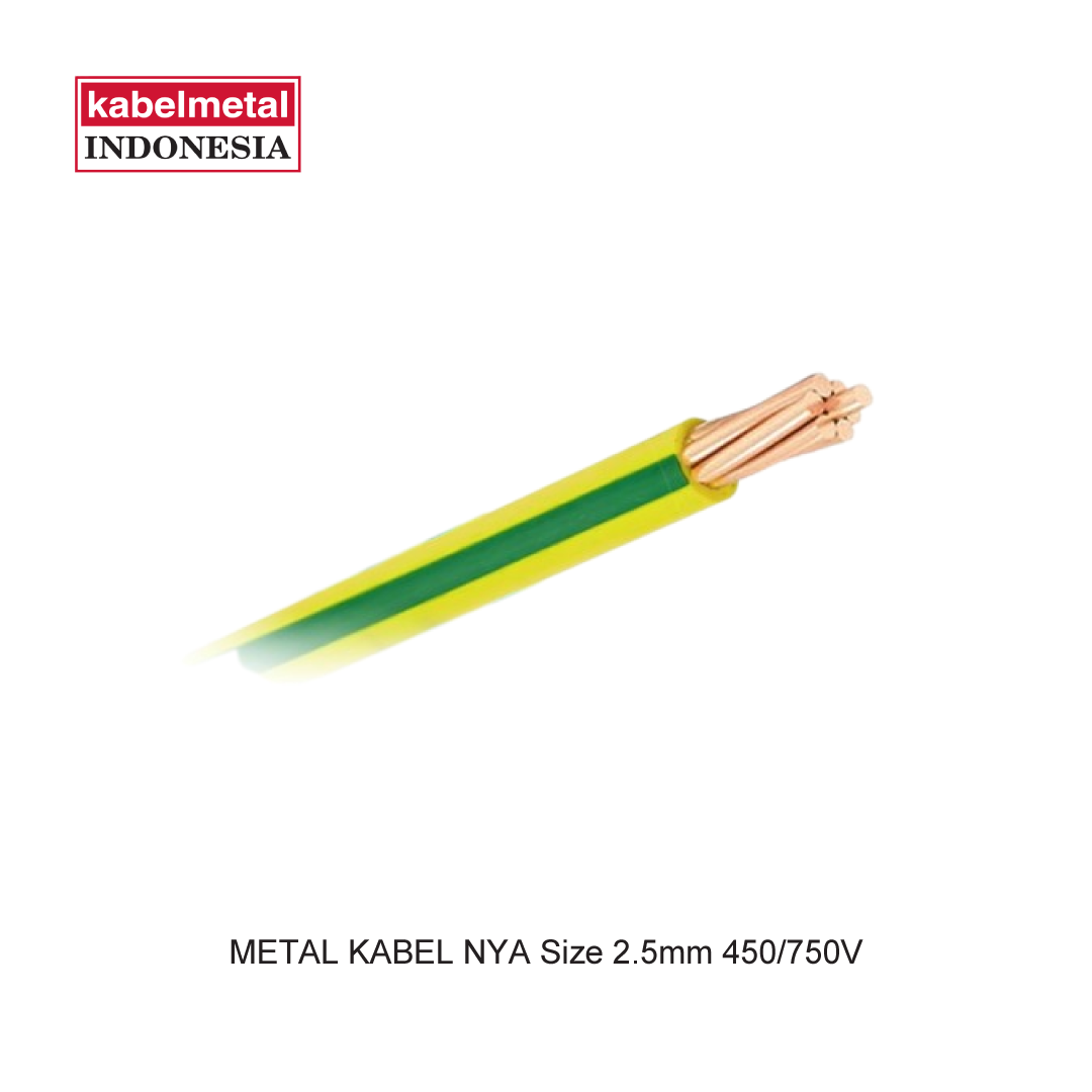 METAL CABLE NYA Size 2.5mm 450/750V