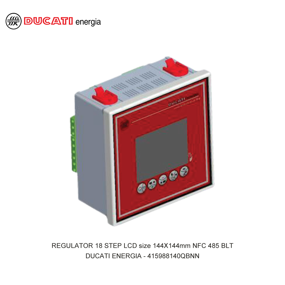 REGULATOR 18 STEP LCD size 144X144mm NFC 485 BLT