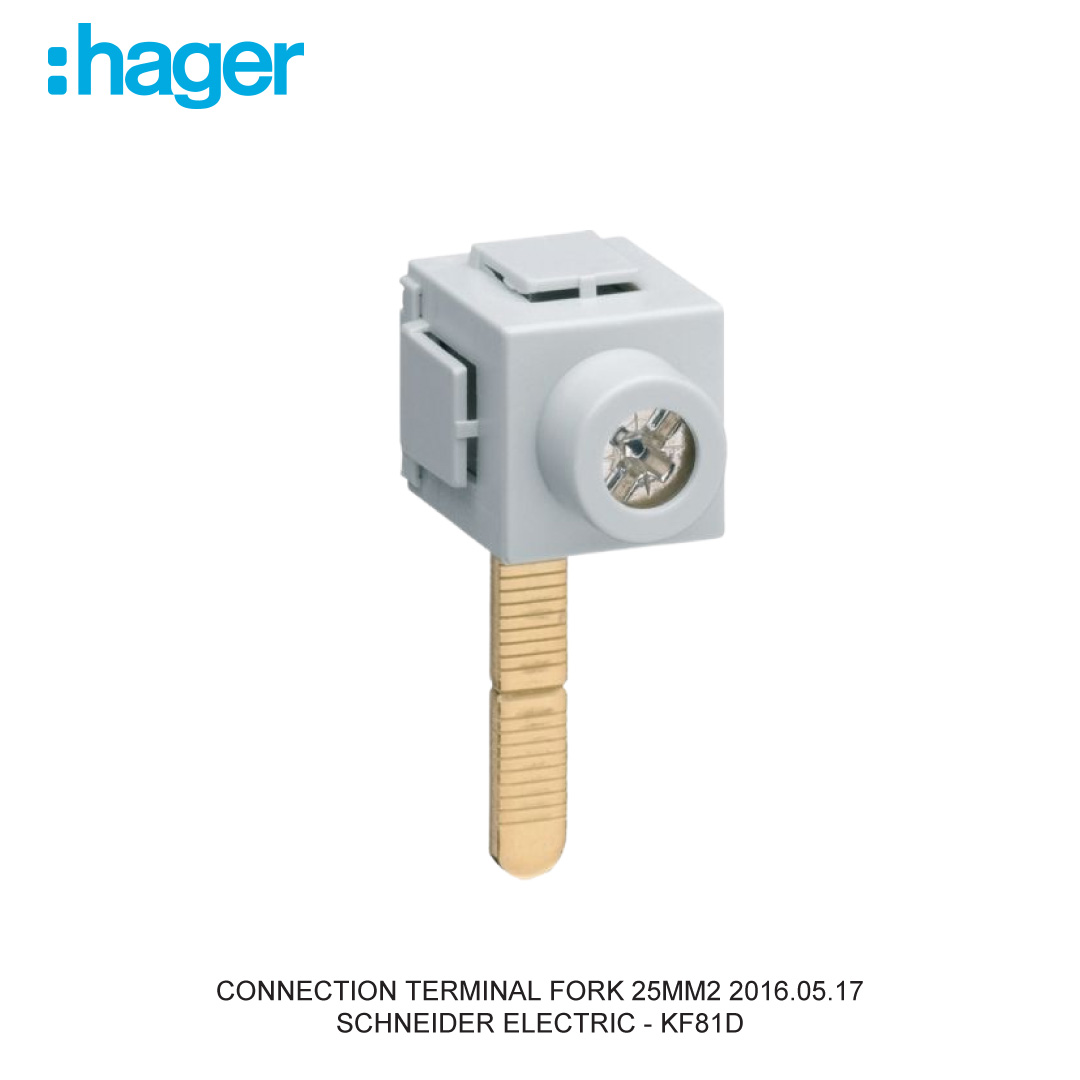 CONNECTION TERMINAL FORK 25MM2 2016.05.17