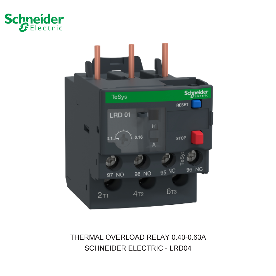 THERMAL OVERLOAD RELAY 0.40-0.63A