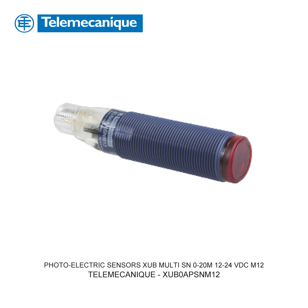 PHOTO-ELECTRIC SENSORS XUB MULTI SN 0-20M 12-24 VDC M12